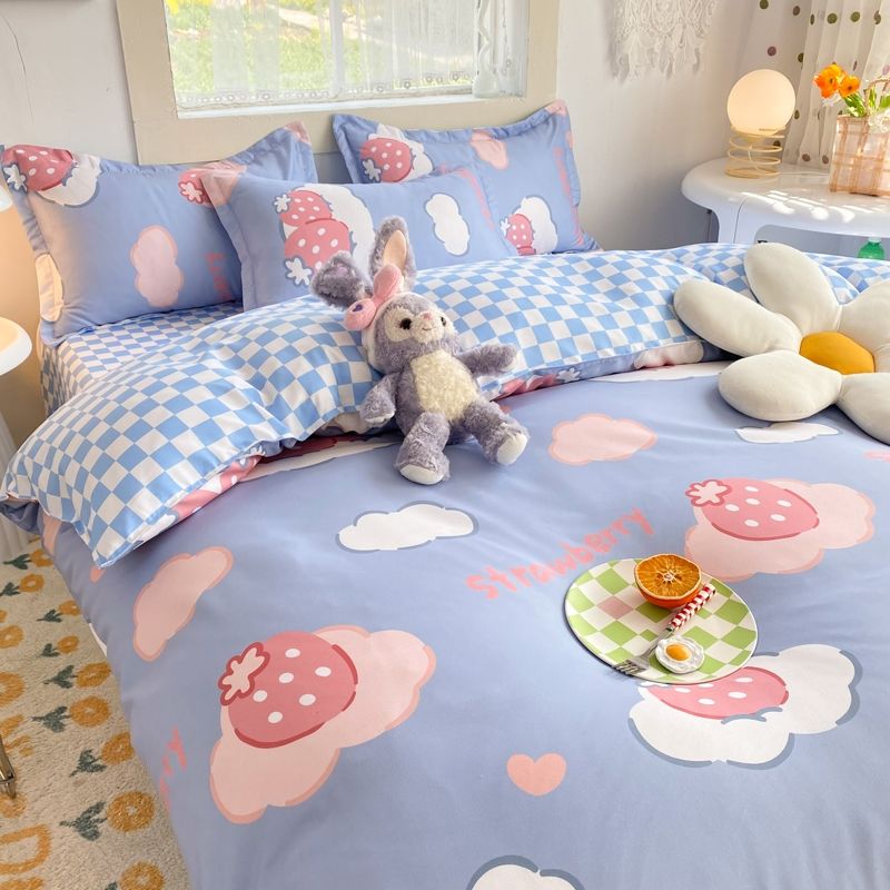Abstract Chessboard | Bedding Set with Minimalistic Design | Soft Polyester Duvet Covers for Stylish Comfort