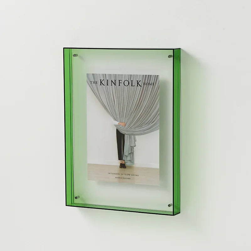 Acrylic Photo Frame | Double-Sided Design for Stylish Memory Display | Modern Home Decor