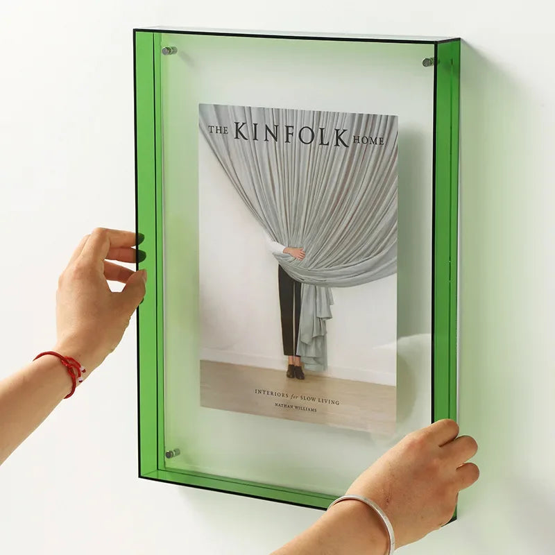 Acrylic Photo Frame | Double-Sided Design for Stylish Memory Display | Modern Home Decor