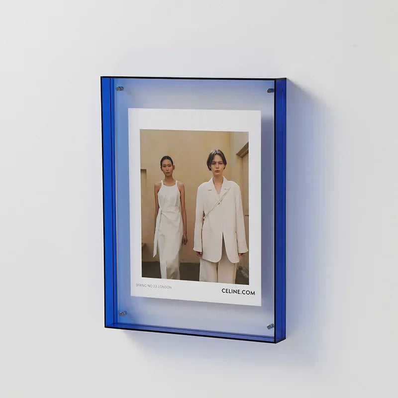 Acrylic Photo Frame | Double-Sided Design for Stylish Memory Display | Modern Home Decor