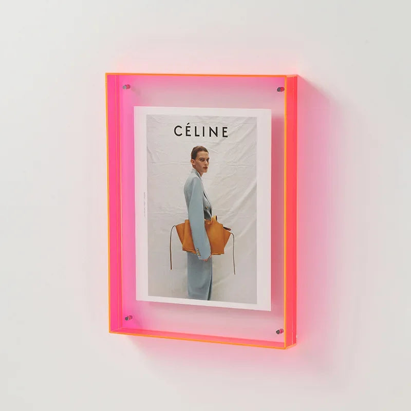 Acrylic Photo Frame | Double-Sided Design for Stylish Memory Display | Modern Home Decor