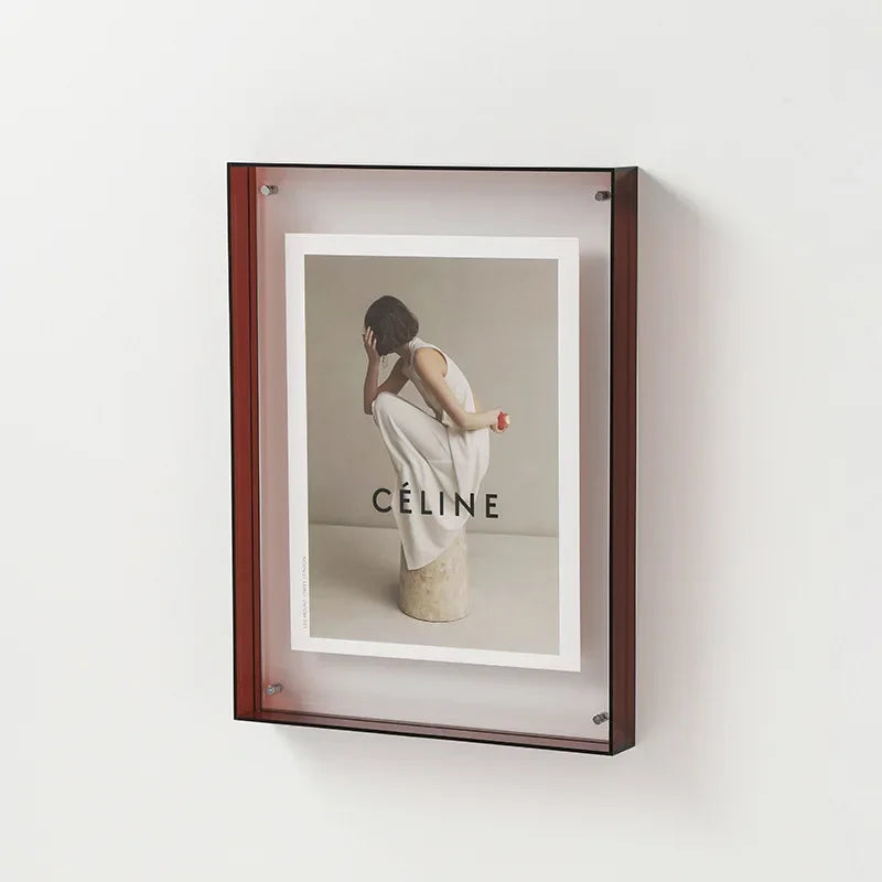 Acrylic Photo Frame | Double-Sided Design for Stylish Memory Display | Modern Home Decor