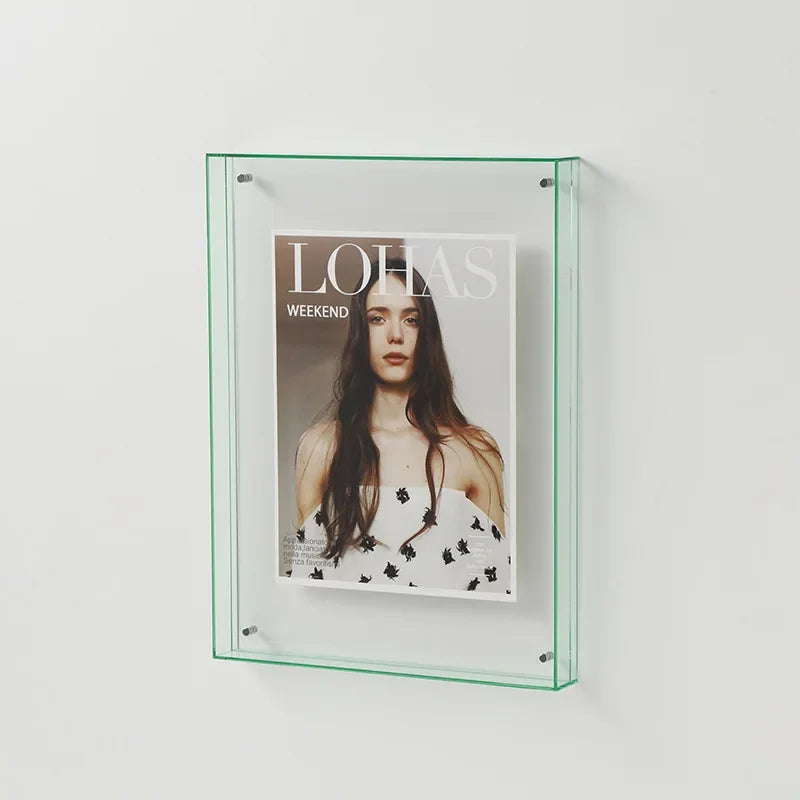 Acrylic Photo Frame | Double-Sided Design for Stylish Memory Display | Modern Home Decor