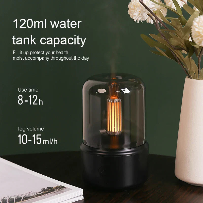 Aroma Bliss | Essential Oil Diffuser with Night Light | Compact USB Aroma Diffuser for Relaxation