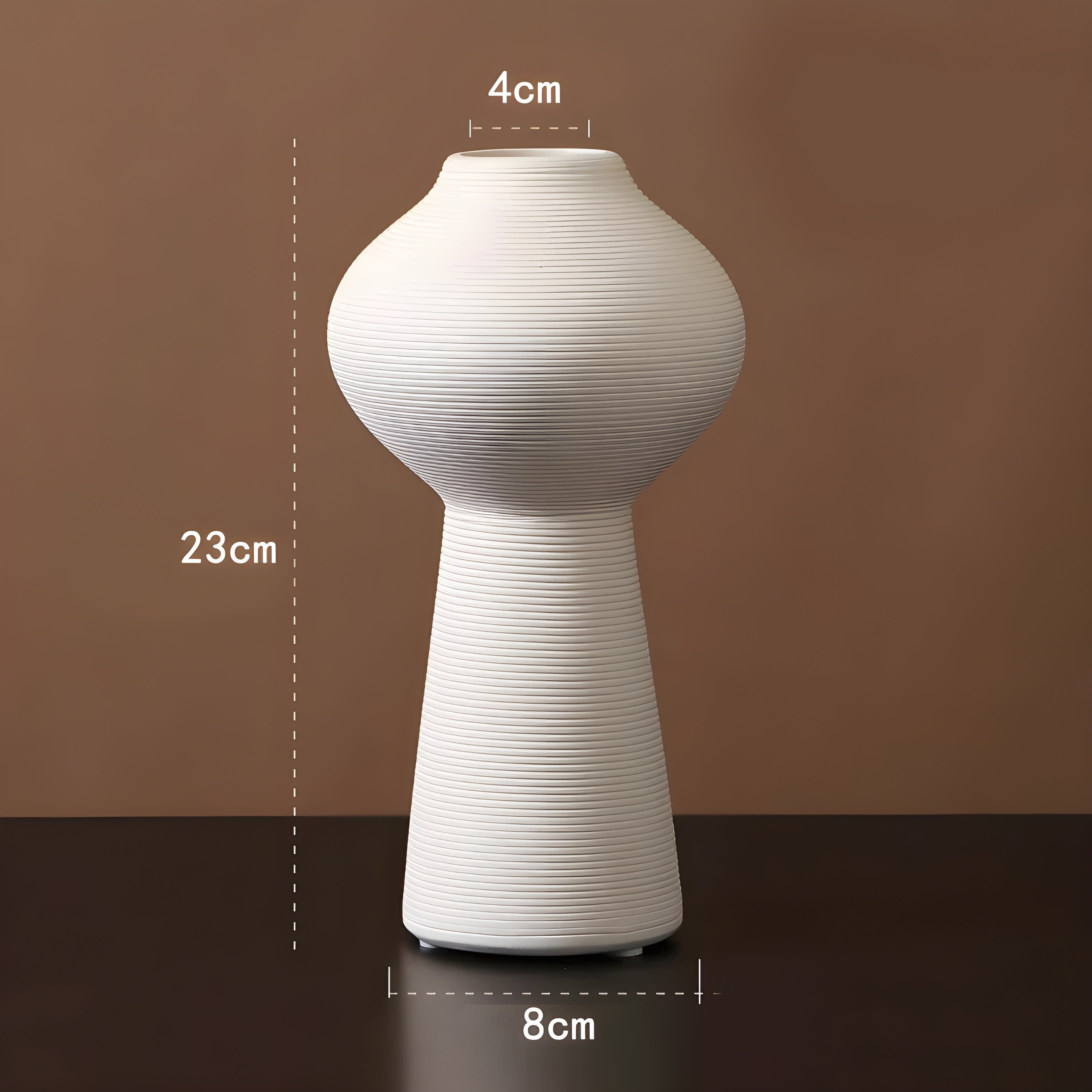 Artisan Collection | Black Ceramic Vase with Hand-Drawn Design | Elegant Accent for Modern Interiors