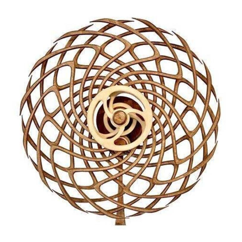Artisan Collection | Kinetic Sculpture with Mesmerizing Motion | Elegant Wooden Design for Home Decor Enhancement