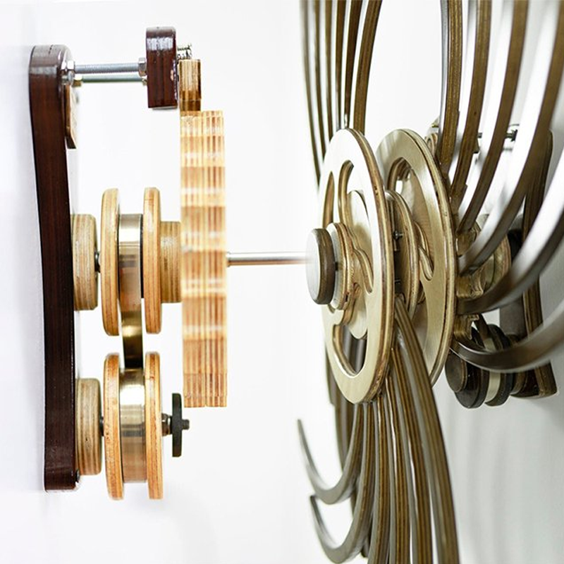 Artisan Collection | Kinetic Sculpture with Mesmerizing Motion | Elegant Wooden Design for Home Decor Enhancement