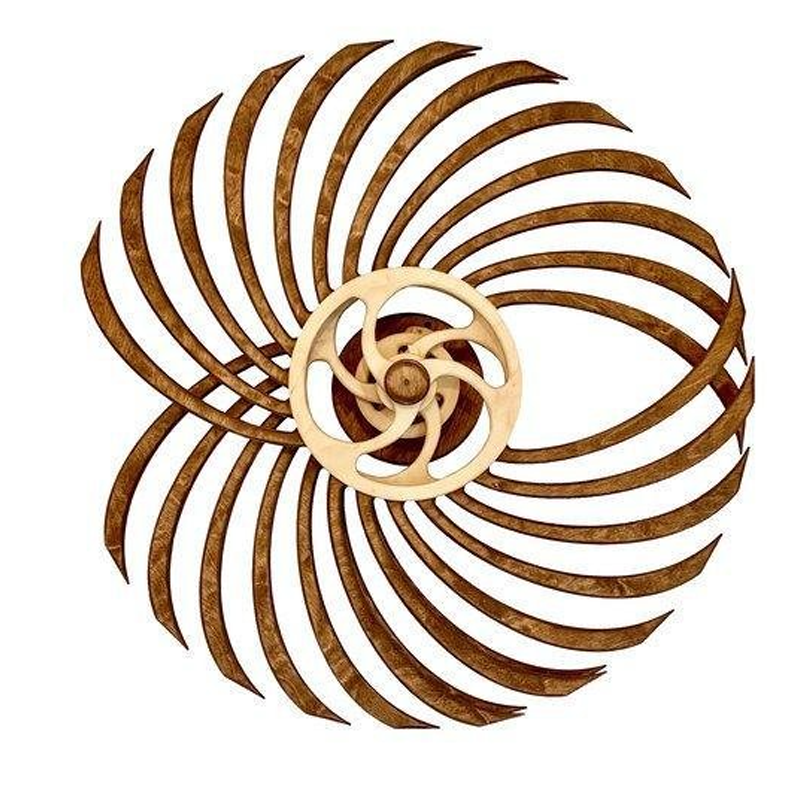Artisan Collection | Kinetic Sculpture with Mesmerizing Motion | Elegant Wooden Design for Home Decor Enhancement
