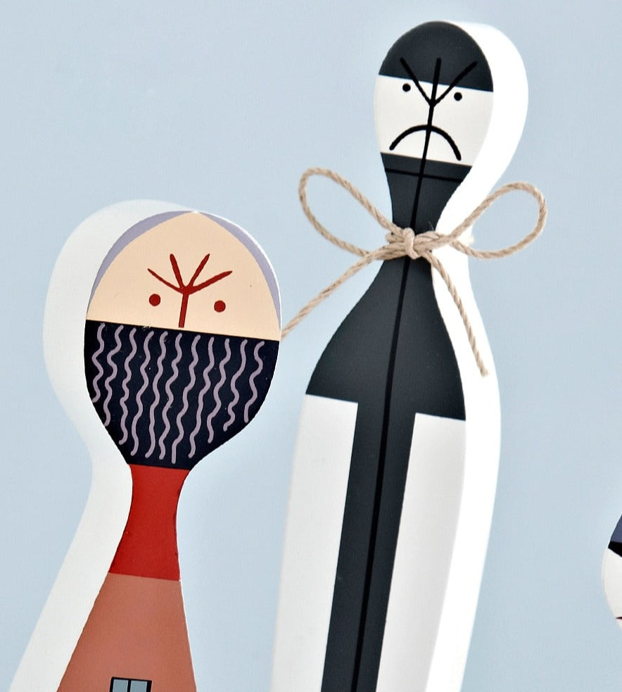 Artisan Wooden Figures | Handcrafted Decorative Accents for Festive Cheer | Unique MDF Wood Design for Versatile Home Decor