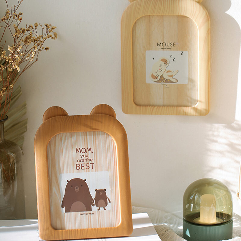 Artistic Animal Picture Frame | Unique Tier Shape Design for Joyful Decor