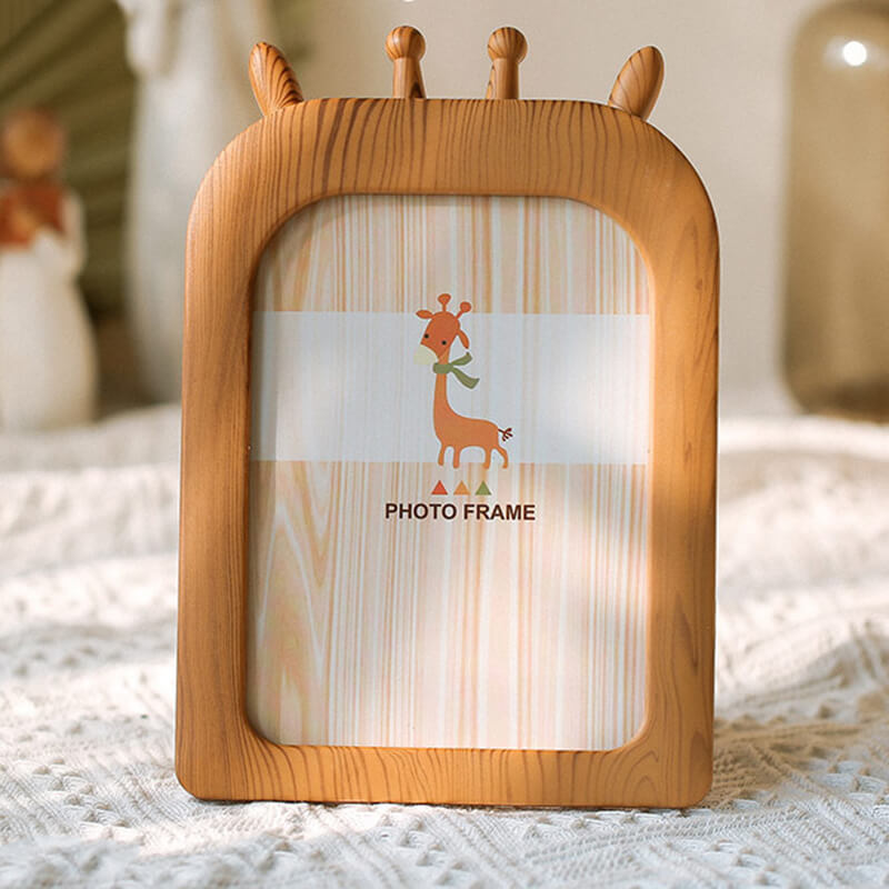 Artistic Animal Picture Frame | Unique Tier Shape Design for Joyful Decor
