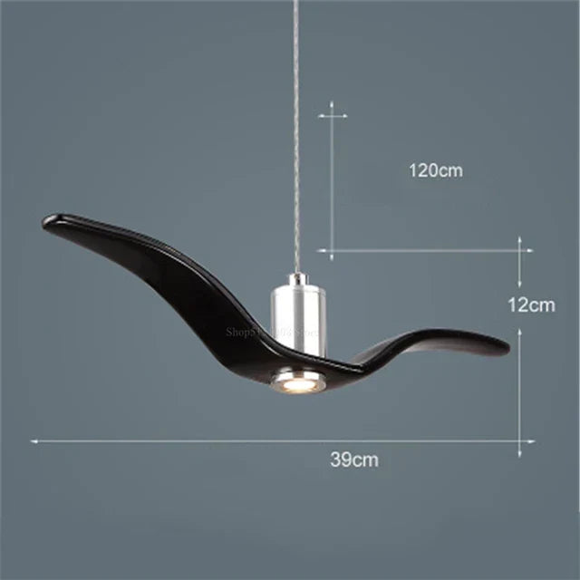 Artistic Bird Lamp | Unique Eco-Friendly Design with Warm Illumination | Perfect Lighting for Distinctive Interiors