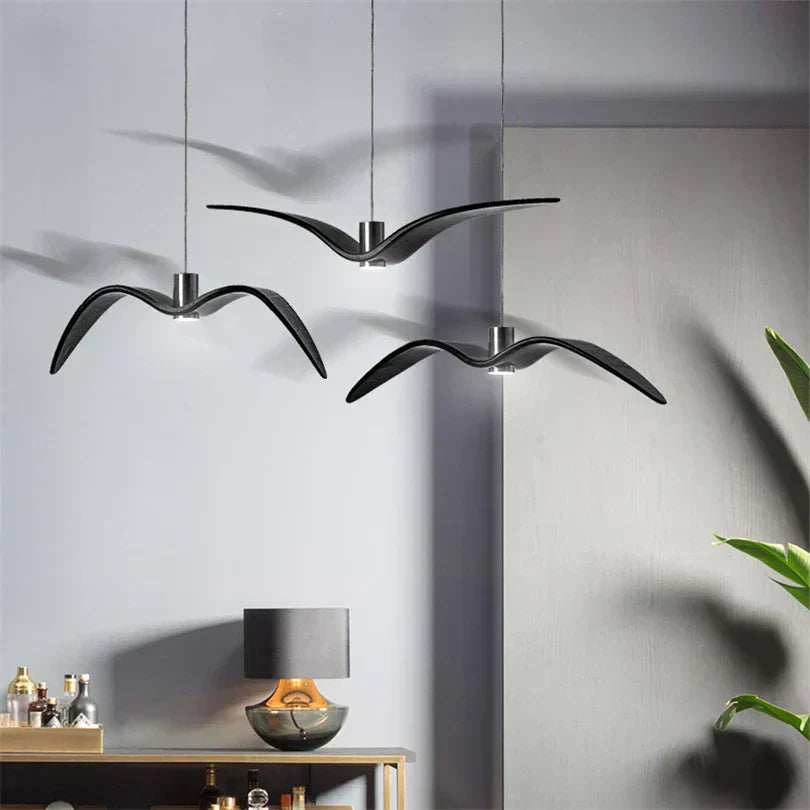 Artistic Bird Lamp | Unique Eco-Friendly Design with Warm Illumination | Perfect Lighting for Distinctive Interiors