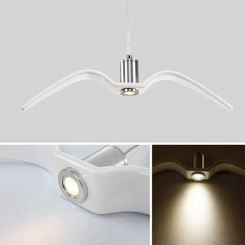 Artistic Bird Lamp | Unique Eco-Friendly Design with Warm Illumination | Perfect Lighting for Distinctive Interiors