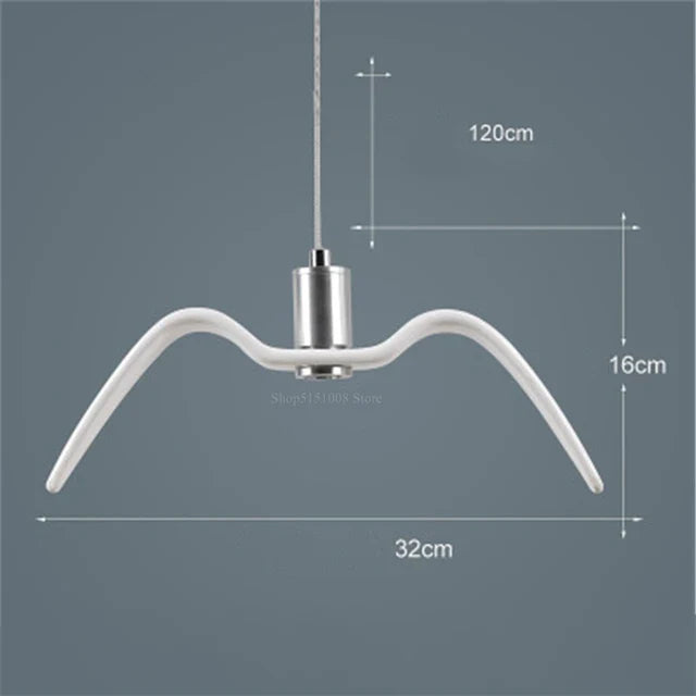 Artistic Bird Lamp | Unique Eco-Friendly Design with Warm Illumination | Perfect Lighting for Distinctive Interiors