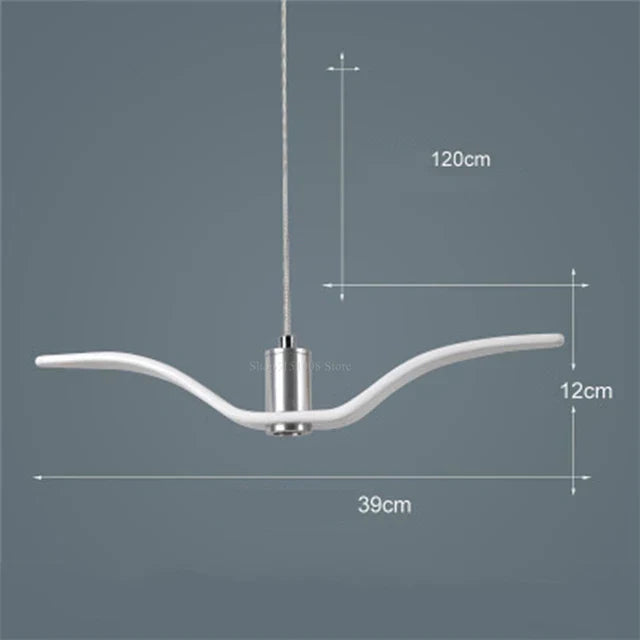 Artistic Bird Lamp | Unique Eco-Friendly Design with Warm Illumination | Perfect Lighting for Distinctive Interiors