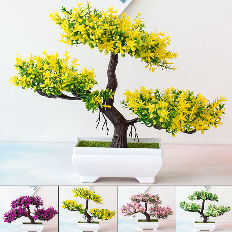 Bonsai Collection | Artificial Bonsai Plant with Realistic Design | Low Maintenance Faux Decor for Any Space