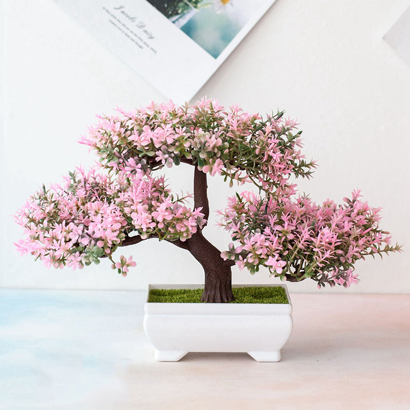 Bonsai Collection | Artificial Bonsai Plant with Realistic Look | Low Maintenance Faux Decor for Indoor Spaces
