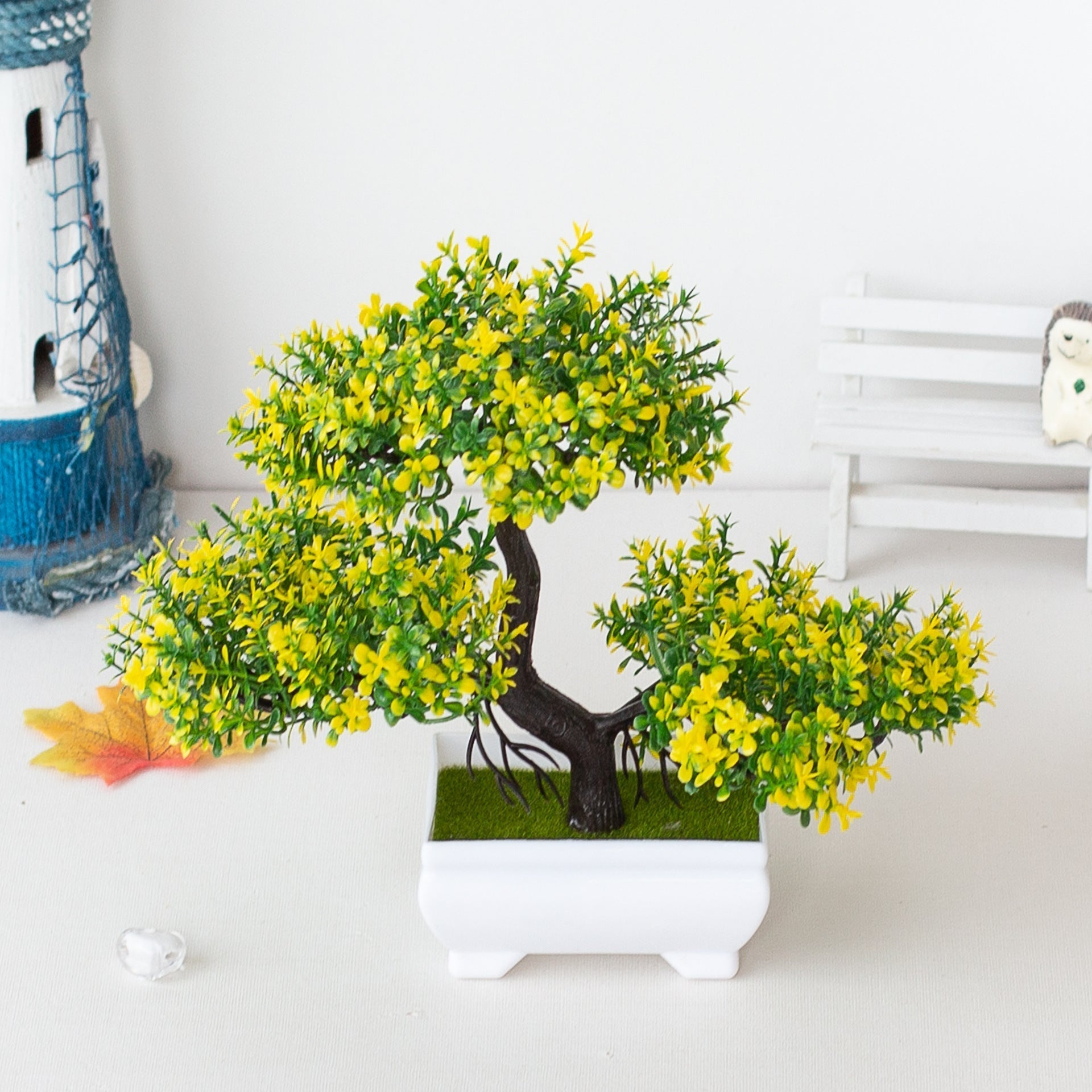 Bonsai Collection | Artificial Bonsai Plant with Realistic Look | Low Maintenance Faux Decor for Indoor Spaces
