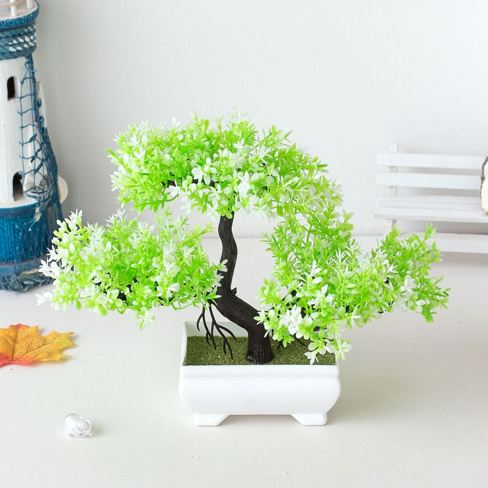 Bonsai Collection | Artificial Bonsai Plant with Realistic Look | Low Maintenance Faux Decor for Indoor Spaces
