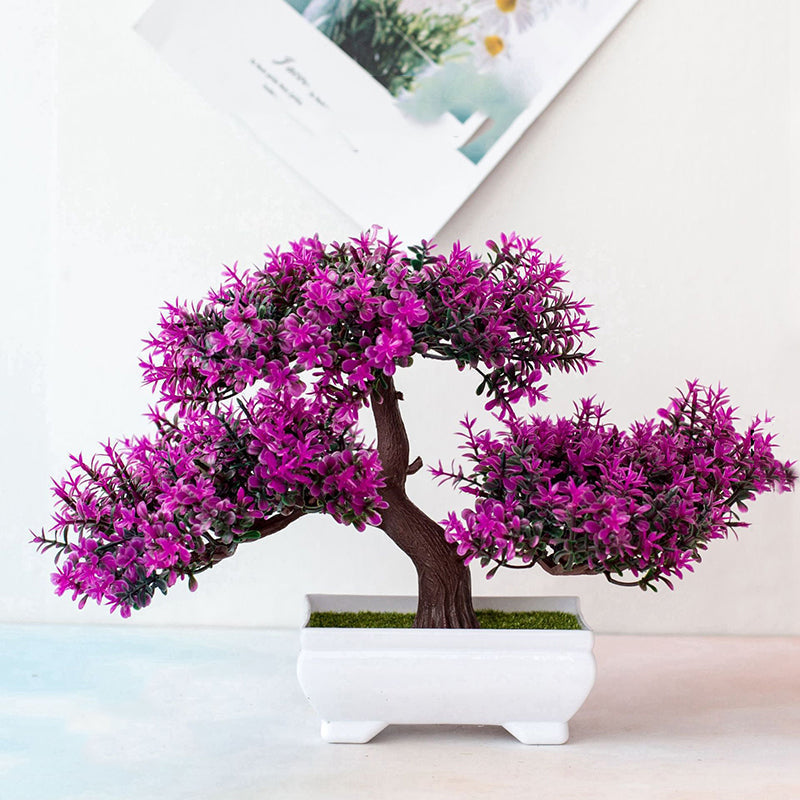 Bonsai Collection | Artificial Bonsai Plant with Realistic Look | Low Maintenance Faux Decor for Indoor Spaces
