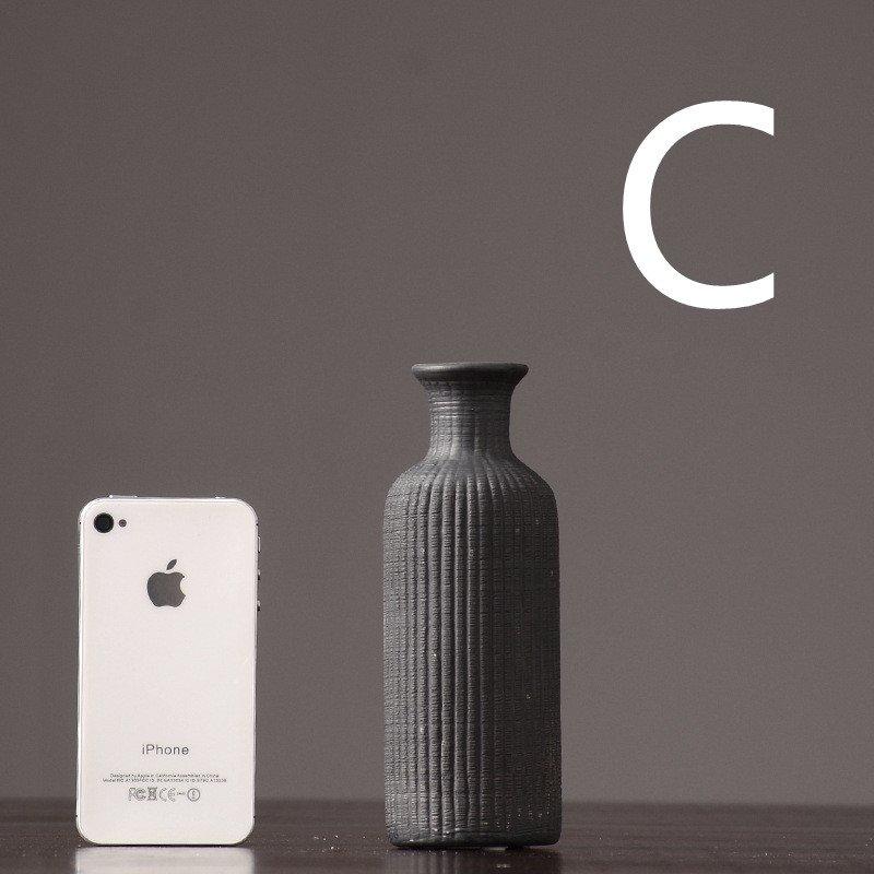 Ceramic Flower Vase Pot with Minimalist Design | Elegant Home Decor for Stylish Arrangements
