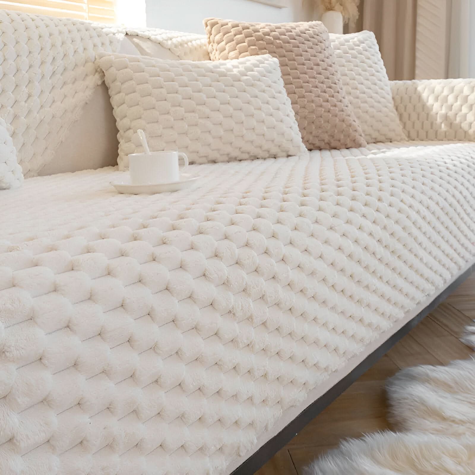 Chic Home | Sofa Cover with Non-Slip Design & Stain Resistance | Stylish Protection for Modern Living Spaces
