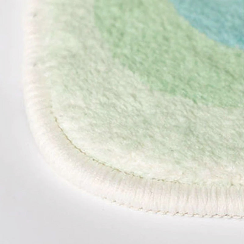 Chic Pastel Cloud Rug | Soft Polyester Carpet with Non-Slip Backing | Cozy Decor for Stylish Bedrooms