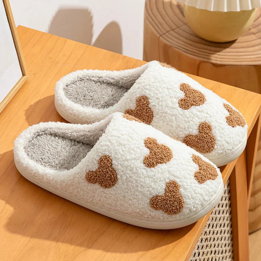 Cozy Cartoon Slippers | Plush Non-Slip Sole for Ultimate Comfort | Women's Fun Footwear