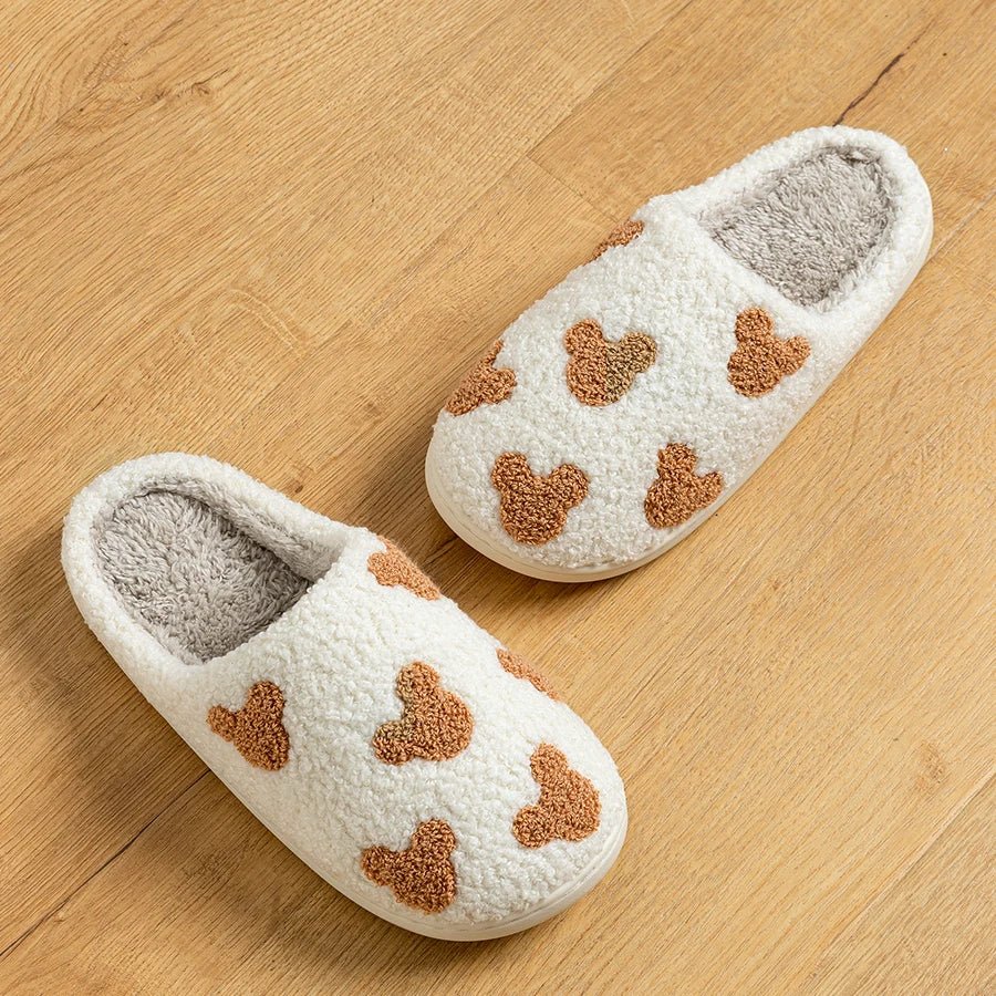 Cozy Cartoon Slippers | Plush Non-Slip Sole for Ultimate Comfort | Women's Fun Footwear