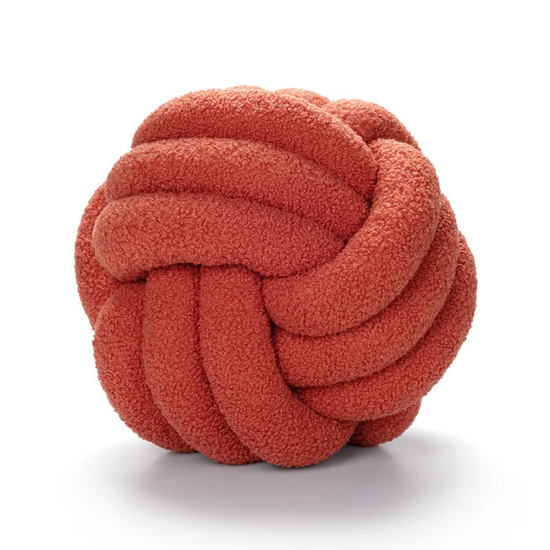 Cozy Collection | Hand-Knotted Sheepskin Throw Pillow with Soft Texture | Decorative Couch Pillow for Ultimate Comfort