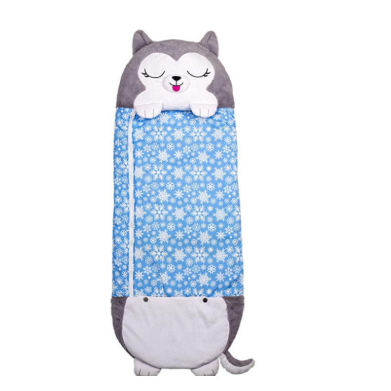 Cozy Companion | Kids Sleeping Bag with Transformable Pillow Design | Adorable Animal Styles for Travel and Sleepovers