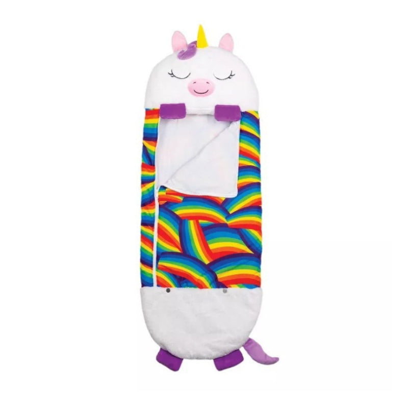 Cozy Companion | Kids Sleeping Bag with Transformable Pillow Design | Adorable Animal Styles for Travel and Sleepovers