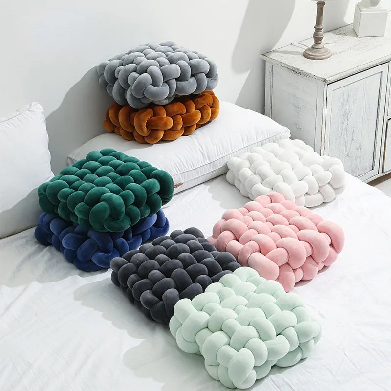 Cozy Home | Decorative Throw Pillow with Soft Filling & Handwoven Design for Ultimate Comfort