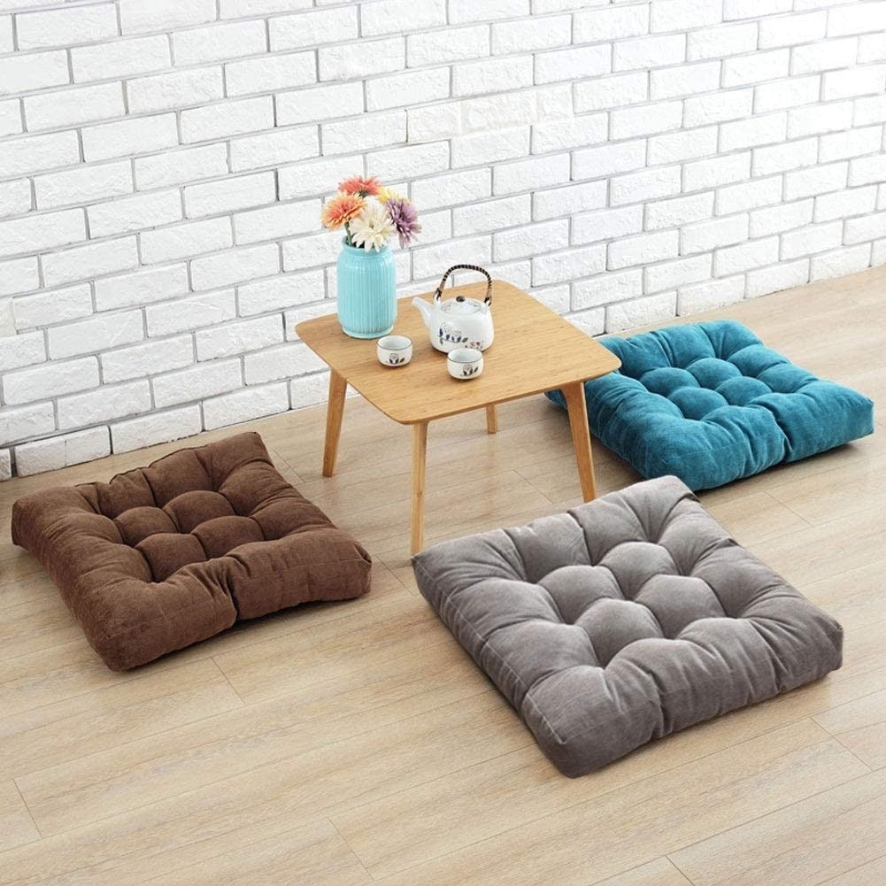 Cozy Living | Large Floor Cushion with Super Soft Corduroy Fabric | Comfortable Seating for Relaxation and Support