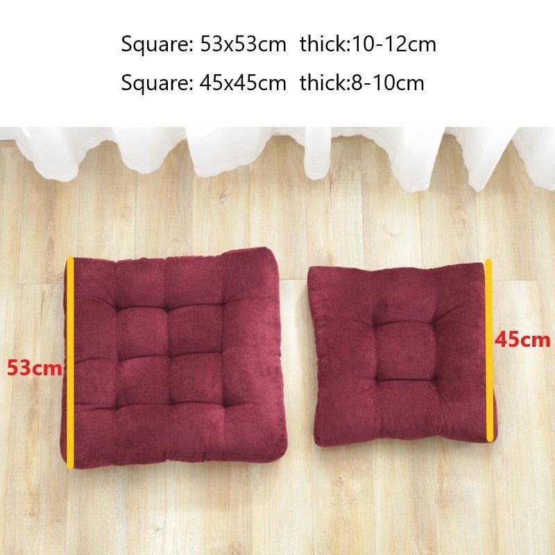 Cozy Living | Large Floor Cushion with Super Soft Corduroy Fabric | Comfortable Seating for Relaxation and Support