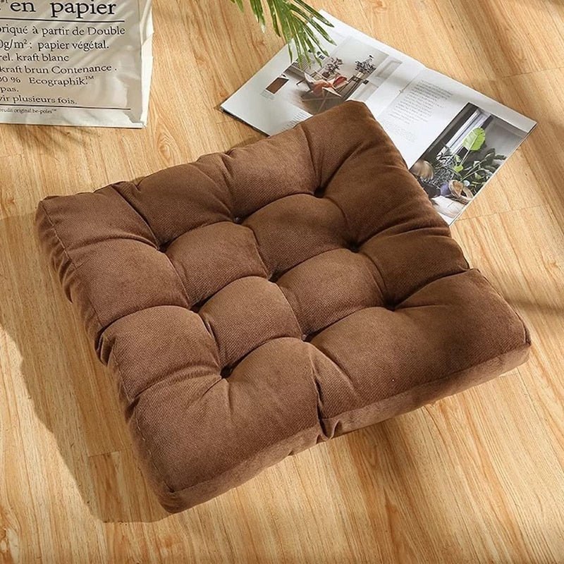 Cozy Living | Large Floor Cushion with Super Soft Corduroy Fabric | Comfortable Seating for Relaxation and Support