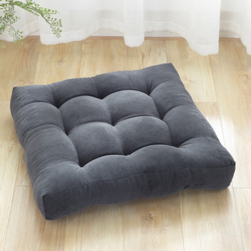 Cozy Living | Large Floor Cushion with Super Soft Corduroy Fabric | Comfortable Seating for Relaxation and Support
