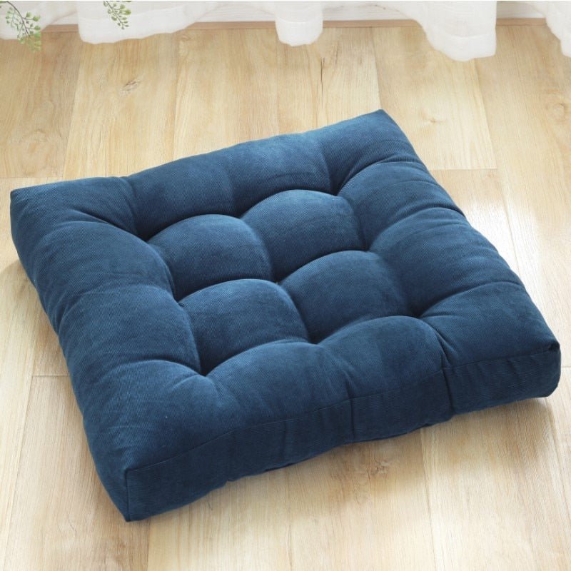 Cozy Living | Large Floor Cushion with Super Soft Corduroy Fabric | Comfortable Seating for Relaxation and Support