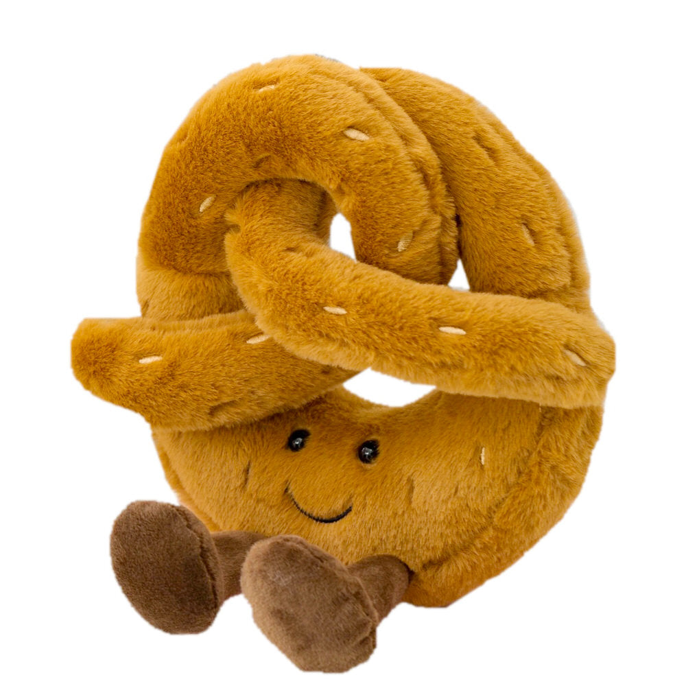 Cozy Pretzel | Plush Toy with Soft Material & Unique Design | Whimsical Accent for Home Decor