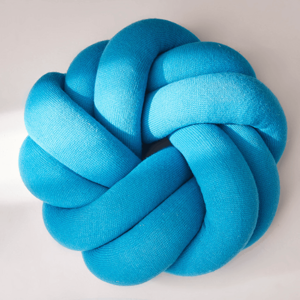 Creative Cotton Knot Ball Pillow | Decorative Throw Pillow with Handmade Design | Stylish Cushion for Elegant Home Decor