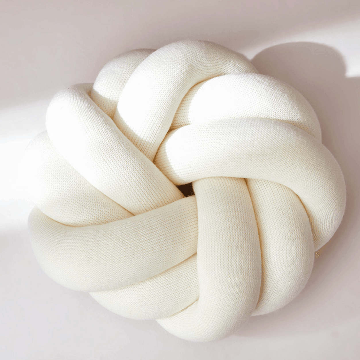 Creative Cotton Knot Ball Pillow | Decorative Throw Pillow with Handmade Design | Stylish Cushion for Elegant Home Decor