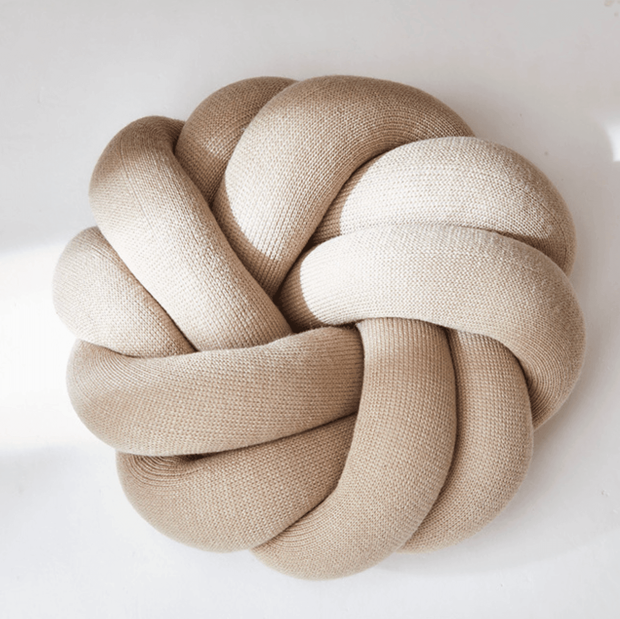 Creative Cotton Knot Ball Pillow | Decorative Throw Pillow with Handmade Design | Stylish Cushion for Elegant Home Decor