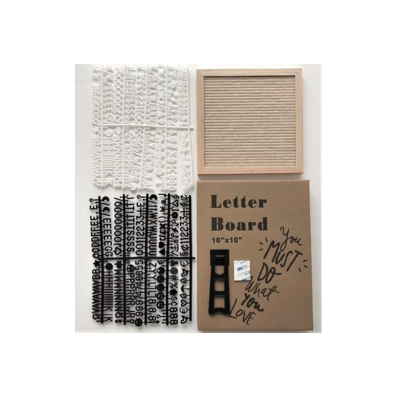 Creative Felt Letter Message Board with Customizable Letters | Stylish Decor for Personal Expression