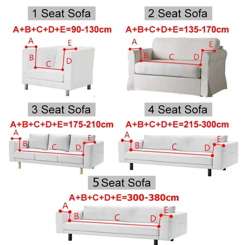 CushionWrap | Waterproof Sofa Cover with Non-Slip Elastic Fit | Stain-Resistant Slipcover for Ultimate Protection and Style