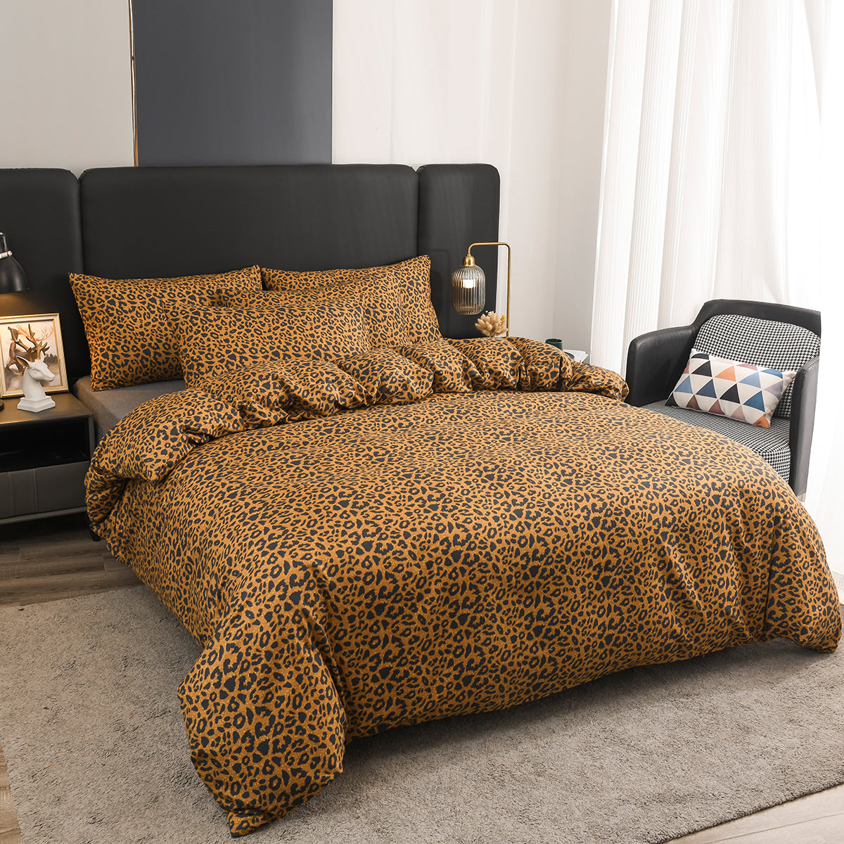 Dreamscape | Bedding Set with Abstract Geometric Design | Soft Fabric for Stylish Comfort
