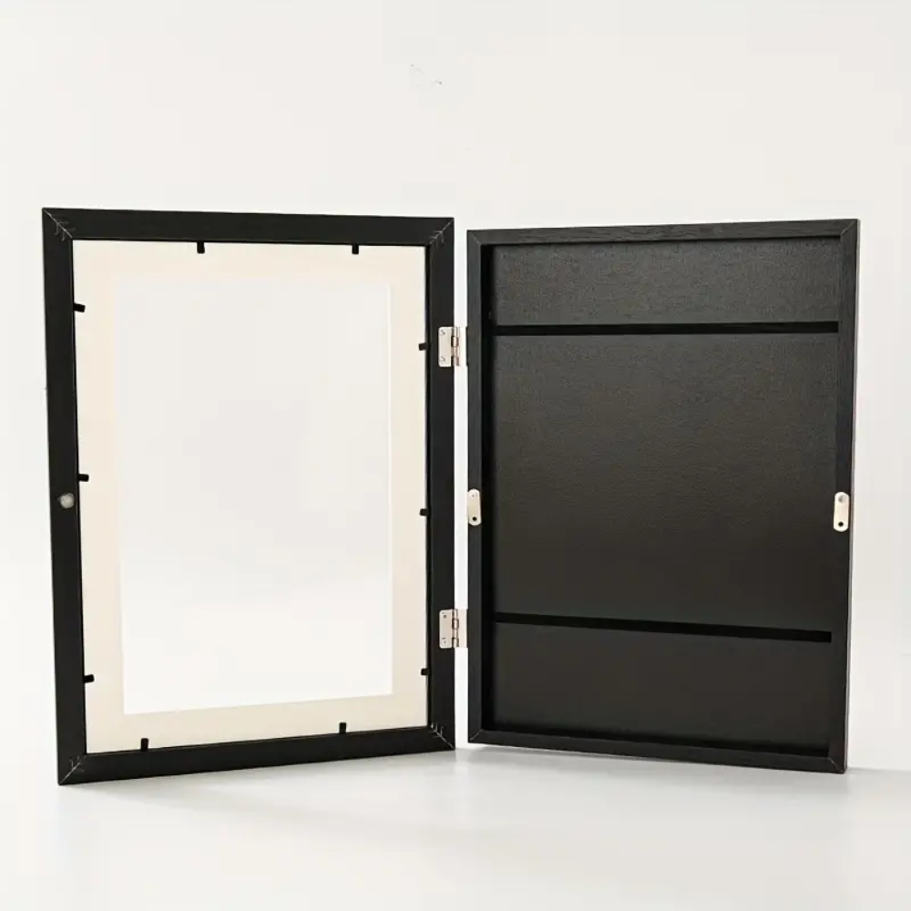 Elegant Children's Art Frame with Durable Wood & Acrylic Design for Showcasing Creativity