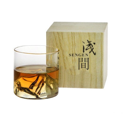 Elegant Crystal Whiskey Glass | Japanese Design with 250 mL Capacity | Perfect Drinking Glassware for Sake and Everyday Use