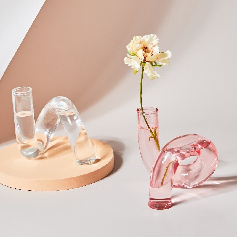 Elegant Glass Candle Holder with Unique Design for Stunning Home Decor