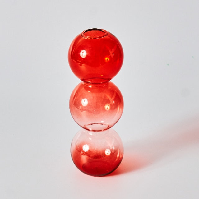 Elegant Glass Tea Light Holders with Unique Abstract Design | Versatile Decor for Home Ambiance